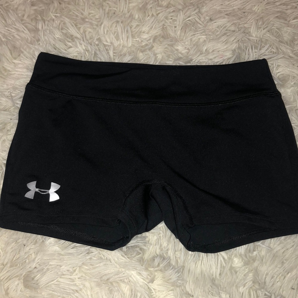 under armour spandex shorts